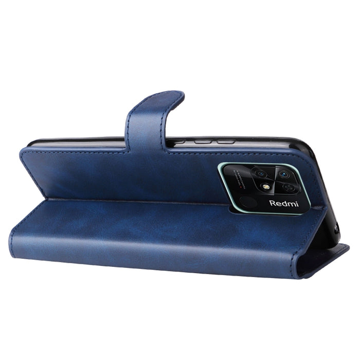 Estuche clásico para teléfono con tapa de cuero con textura de becerro, For Xiaomi Redmi 10C 4G, For Motorola Moto G22, For Nokia G21 / G11, For OPPO Reno7 4G / F21 Pro 4G, For Samsung Galaxy M33 5G Global, For Samsung Galaxy M53 5G, For Xiaomi 12 / 12X
