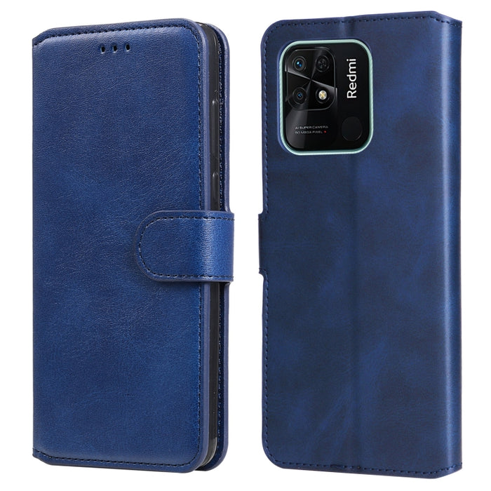 Estuche clásico para teléfono con tapa de cuero con textura de becerro, For Xiaomi Redmi 10C 4G, For Motorola Moto G22, For Nokia G21 / G11, For OPPO Reno7 4G / F21 Pro 4G, For Samsung Galaxy M33 5G Global, For Samsung Galaxy M53 5G, For Xiaomi 12 / 12X