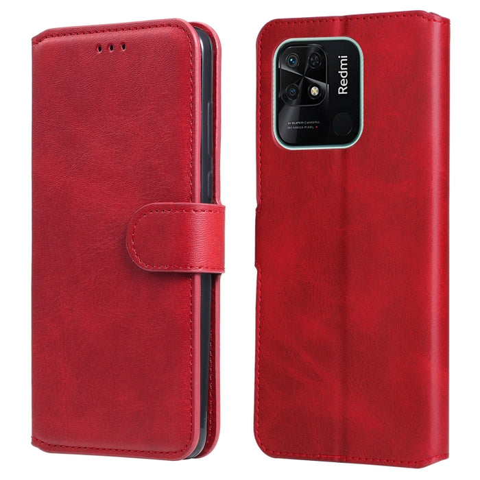 Estuche clásico para teléfono con tapa de cuero con textura de becerro, For Xiaomi Redmi 10C 4G, For Motorola Moto G22, For Nokia G21 / G11, For OPPO Reno7 4G / F21 Pro 4G, For Samsung Galaxy M33 5G Global, For Samsung Galaxy M53 5G, For Xiaomi 12 / 12X