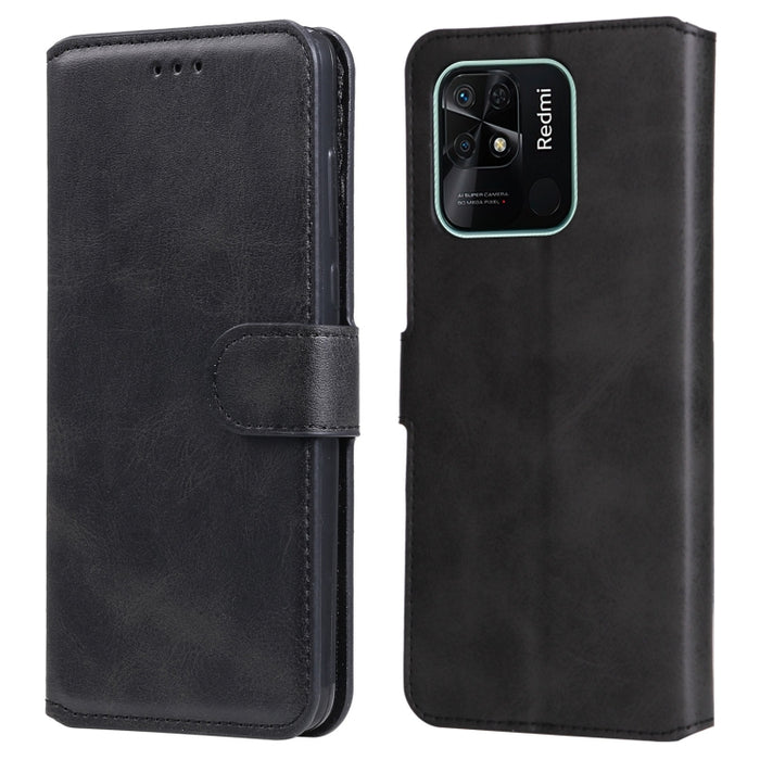 Estuche clásico para teléfono con tapa de cuero con textura de becerro, For Xiaomi Redmi 10C 4G, For Motorola Moto G22, For Nokia G21 / G11, For OPPO Reno7 4G / F21 Pro 4G, For Samsung Galaxy M33 5G Global, For Samsung Galaxy M53 5G, For Xiaomi 12 / 12X