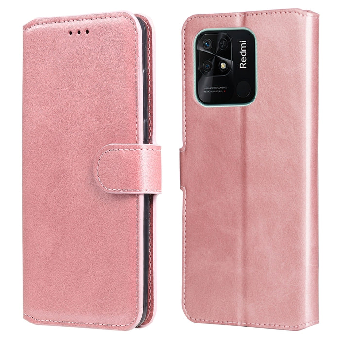 Estuche clásico para teléfono con tapa de cuero con textura de becerro, For Xiaomi Redmi 10C 4G, For Motorola Moto G22, For Nokia G21 / G11, For OPPO Reno7 4G / F21 Pro 4G, For Samsung Galaxy M33 5G Global, For Samsung Galaxy M53 5G, For Xiaomi 12 / 12X