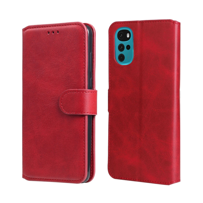 Estuche clásico para teléfono con tapa de cuero con textura de becerro, For Xiaomi Redmi 10C 4G, For Motorola Moto G22, For Nokia G21 / G11, For OPPO Reno7 4G / F21 Pro 4G, For Samsung Galaxy M33 5G Global, For Samsung Galaxy M53 5G, For Xiaomi 12 / 12X