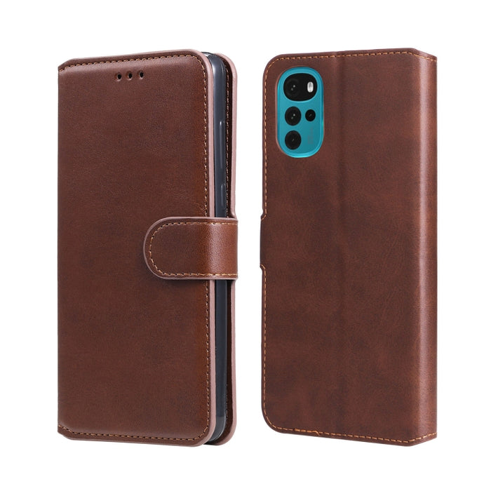 Estuche clásico para teléfono con tapa de cuero con textura de becerro, For Xiaomi Redmi 10C 4G, For Motorola Moto G22, For Nokia G21 / G11, For OPPO Reno7 4G / F21 Pro 4G, For Samsung Galaxy M33 5G Global, For Samsung Galaxy M53 5G, For Xiaomi 12 / 12X