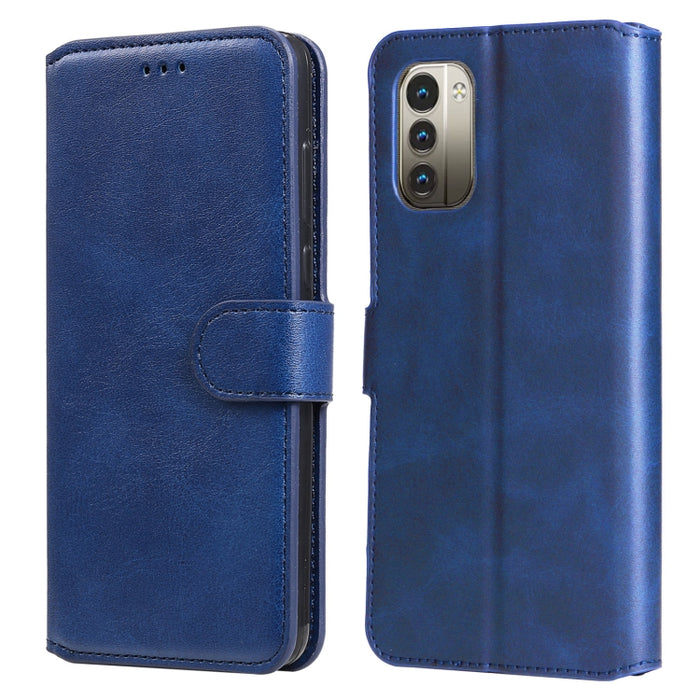Estuche clásico para teléfono con tapa de cuero con textura de becerro, For Xiaomi Redmi 10C 4G, For Motorola Moto G22, For Nokia G21 / G11, For OPPO Reno7 4G / F21 Pro 4G, For Samsung Galaxy M33 5G Global, For Samsung Galaxy M53 5G, For Xiaomi 12 / 12X