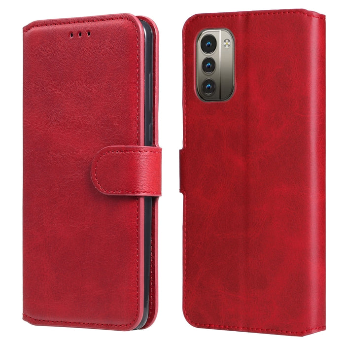 Estuche clásico para teléfono con tapa de cuero con textura de becerro, For Xiaomi Redmi 10C 4G, For Motorola Moto G22, For Nokia G21 / G11, For OPPO Reno7 4G / F21 Pro 4G, For Samsung Galaxy M33 5G Global, For Samsung Galaxy M53 5G, For Xiaomi 12 / 12X