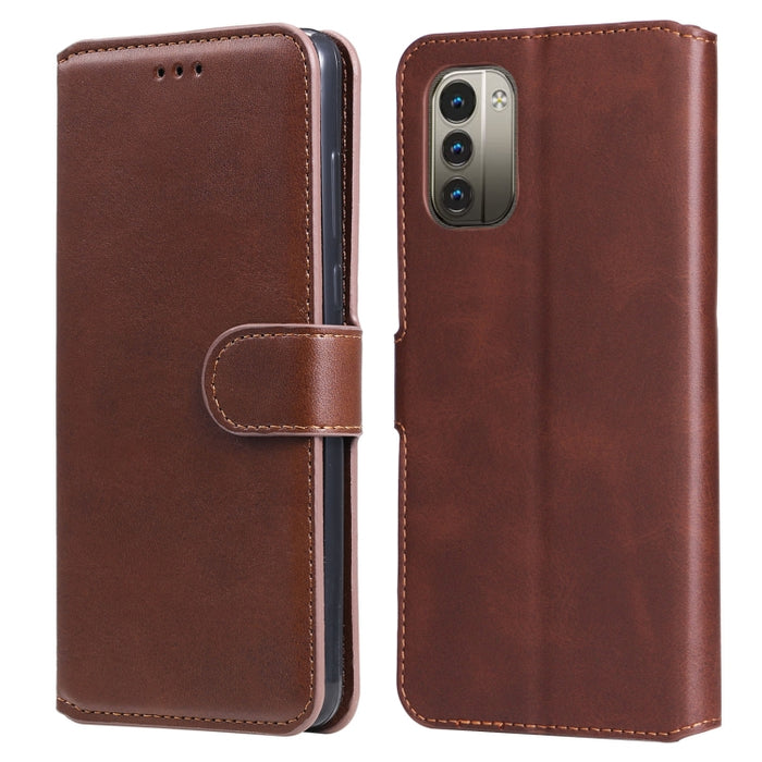 Estuche clásico para teléfono con tapa de cuero con textura de becerro, For Xiaomi Redmi 10C 4G, For Motorola Moto G22, For Nokia G21 / G11, For OPPO Reno7 4G / F21 Pro 4G, For Samsung Galaxy M33 5G Global, For Samsung Galaxy M53 5G, For Xiaomi 12 / 12X