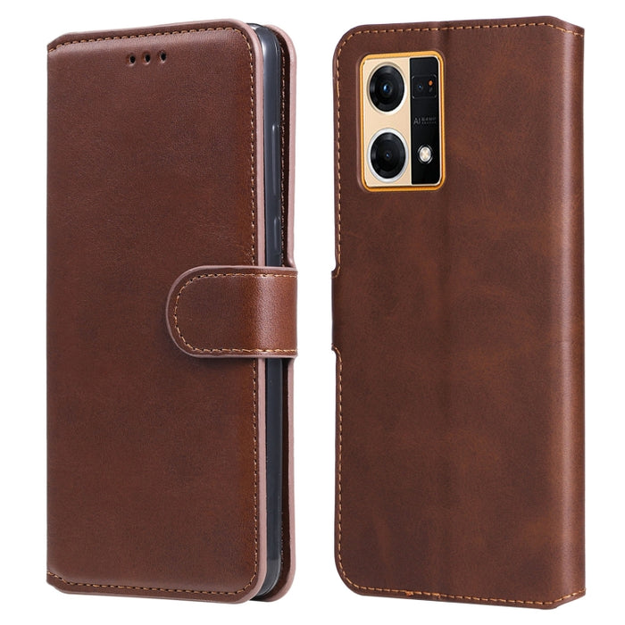 Estuche clásico para teléfono con tapa de cuero con textura de becerro, For Xiaomi Redmi 10C 4G, For Motorola Moto G22, For Nokia G21 / G11, For OPPO Reno7 4G / F21 Pro 4G, For Samsung Galaxy M33 5G Global, For Samsung Galaxy M53 5G, For Xiaomi 12 / 12X