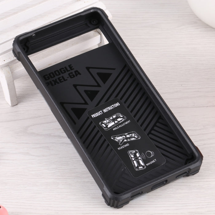 Funda de teléfono con soporte magnético TPU + PC con armadura de camuflaje, For Google Pixel 6a, For Xiaomi Redmi 10A