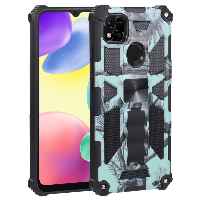 Funda de teléfono con soporte magnético TPU + PC con armadura de camuflaje, For Google Pixel 6a, For Xiaomi Redmi 10A