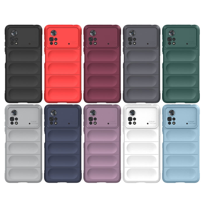 Magic Shield TPU + Estuche para teléfono de franela, For Xiaomi Poco X4 Pro 5G, For Huawei Nova 8i, For Huawei Nova 9 Pro/Honor 50 Pro, For Huawei Nova 9 SE/Honor 50 SE, For Huawei Nova 9/Honor 50