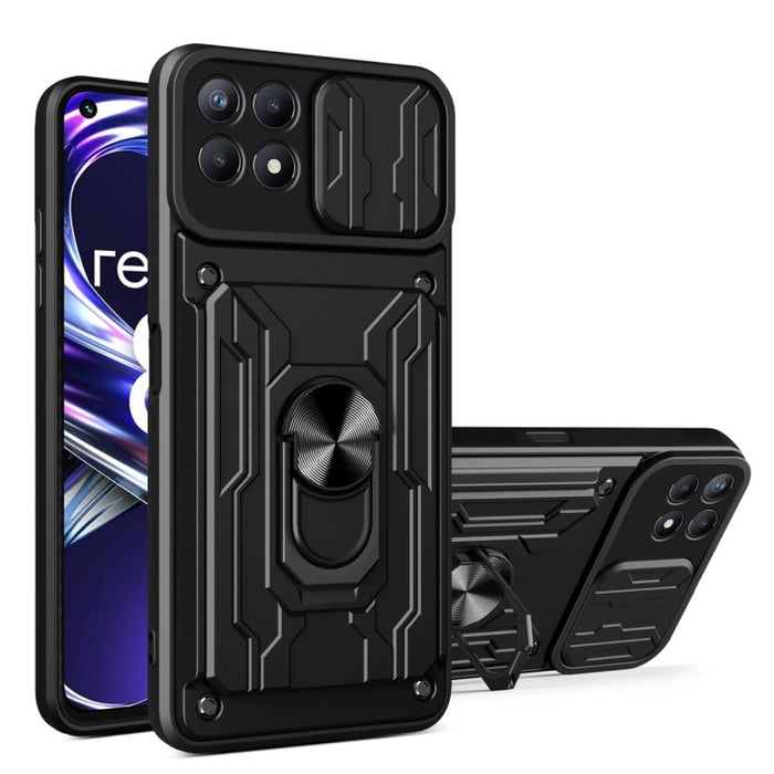 Funda deslizante para teléfono Camshield TPU+PC con ranura para tarjeta, For Motorola Edge 20 Pro, For Motorola Moto G100, For OPPO A16, For Xiaomi 12 Pro, For OPPO Realme 8i