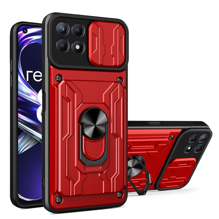 Funda deslizante para teléfono Camshield TPU+PC con ranura para tarjeta, For Motorola Edge 20 Pro, For Motorola Moto G100, For OPPO A16, For Xiaomi 12 Pro, For OPPO Realme 8i