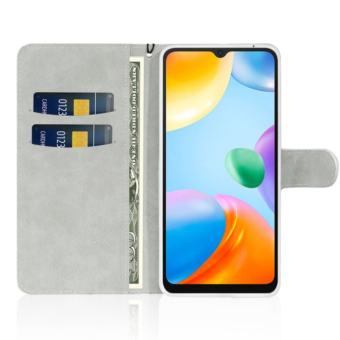 Estuche para teléfono de cuero con polvo de purpurina, For Xiaomi Redmi 10C, For Samsung Galaxy A13 4G