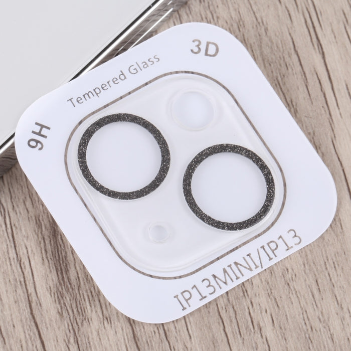 Película de lente de cámara de vidrio templado con anillo de brillo, For iPhone 13, For iPhone 13 Pro / 13 Pro Max, For iPhone 12 mini  / 11, For iPhone 12 Pro, For iPhone 11 Pro / 11 Pro Max