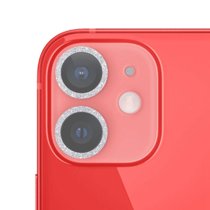 Película de lente de cámara de vidrio templado con anillo de brillo, For iPhone 13, For iPhone 13 Pro / 13 Pro Max, For iPhone 12 mini  / 11, For iPhone 12 Pro, For iPhone 11 Pro / 11 Pro Max