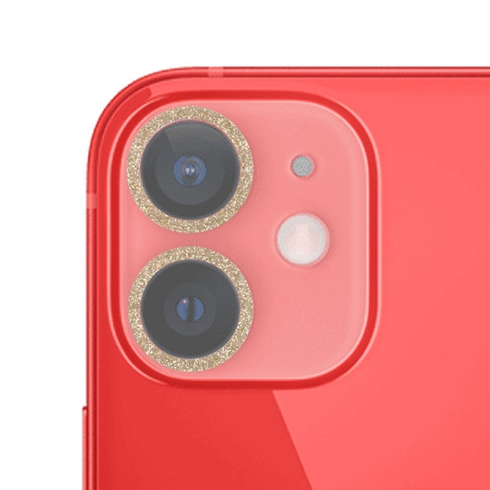 Película de lente de cámara de vidrio templado con anillo de brillo, For iPhone 13, For iPhone 13 Pro / 13 Pro Max, For iPhone 12 mini  / 11, For iPhone 12 Pro, For iPhone 11 Pro / 11 Pro Max