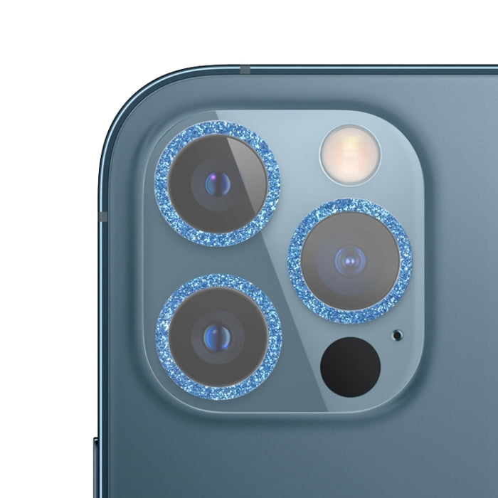 Película de lente de cámara de vidrio templado con anillo de brillo, For iPhone 13, For iPhone 13 Pro / 13 Pro Max, For iPhone 12 mini  / 11, For iPhone 12 Pro, For iPhone 11 Pro / 11 Pro Max