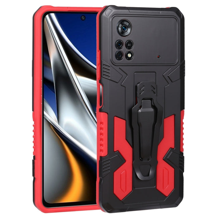 Armor Warrior PC + Funda de teléfono TPU, For OPPO Realme C31, For Xiaomi Poco X4 Pro 5G, For Xiaomi Redmi 10C, For Xiaomi Redmi Note 11 Pro Global, For Xiaomi Redmi Note 11S