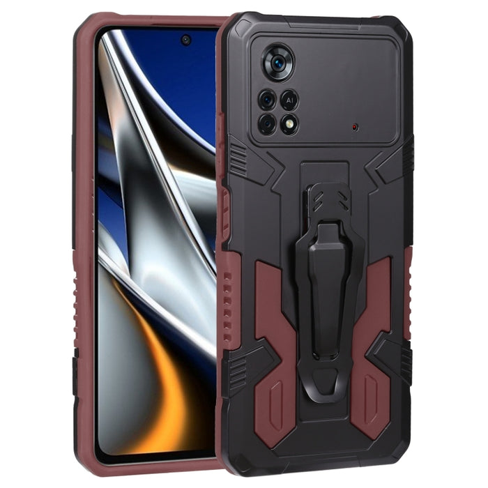 Armor Warrior PC + Funda de teléfono TPU, For OPPO Realme C31, For Xiaomi Poco X4 Pro 5G, For Xiaomi Redmi 10C, For Xiaomi Redmi Note 11 Pro Global, For Xiaomi Redmi Note 11S