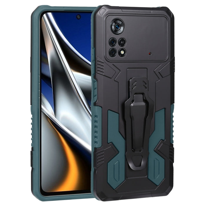 Armor Warrior PC + Funda de teléfono TPU, For OPPO Realme C31, For Xiaomi Poco X4 Pro 5G, For Xiaomi Redmi 10C, For Xiaomi Redmi Note 11 Pro Global, For Xiaomi Redmi Note 11S