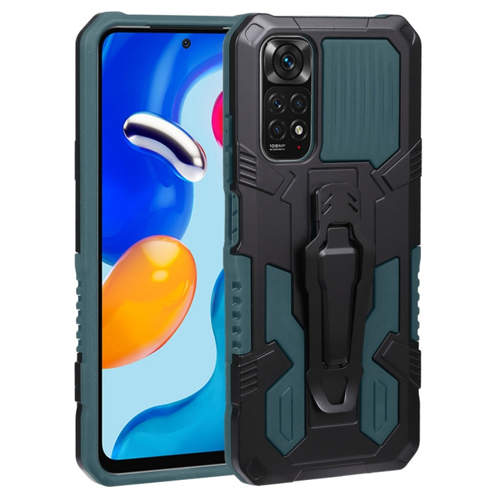 Armor Warrior PC + Funda de teléfono TPU, For OPPO Realme C31, For Xiaomi Poco X4 Pro 5G, For Xiaomi Redmi 10C, For Xiaomi Redmi Note 11 Pro Global, For Xiaomi Redmi Note 11S