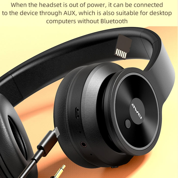 awei A996BL Auricular Bluetooth Inalámbrico Plegable