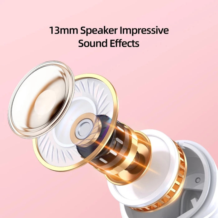 Auriculares inalámbricos USAMS BU12 TWS Half In-Ear Bluetooth 5.1