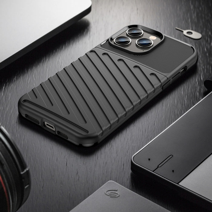 Estuche para teléfono TPU a prueba de golpes Thunderbolt, For iPhone 14 Plus, For iPhone 14 Pro Max