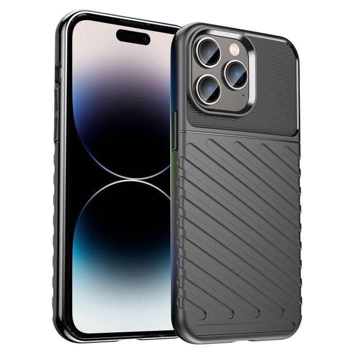 Estuche para teléfono TPU a prueba de golpes Thunderbolt, For iPhone 14 Plus, For iPhone 14 Pro Max