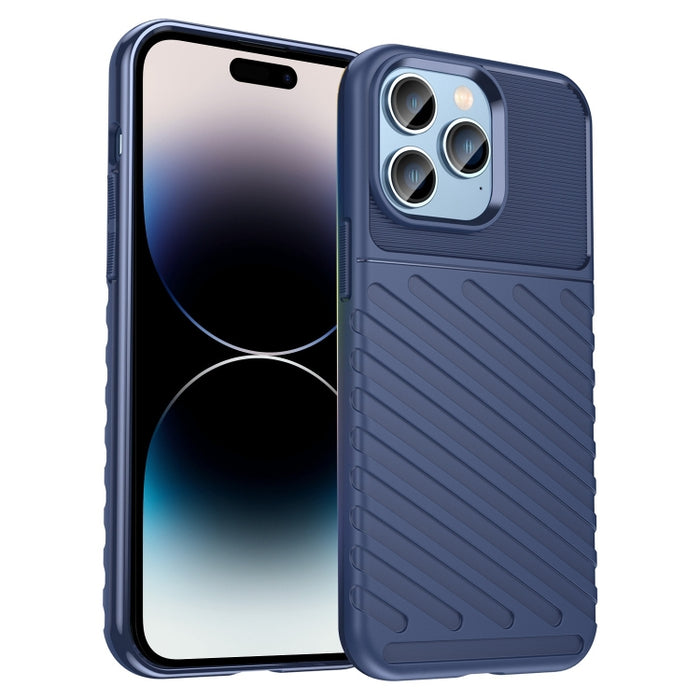 Estuche para teléfono TPU a prueba de golpes Thunderbolt, For iPhone 14 Plus, For iPhone 14 Pro Max