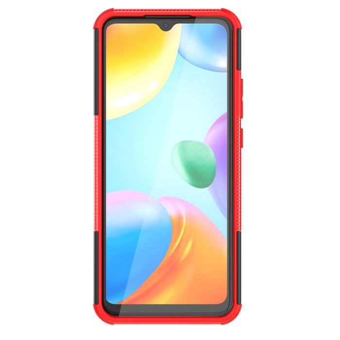 Funda para teléfono con textura de neumático TPU + PC con soporte, For Xiaomi Redmi 10C 4G global, For Motorola Moto G 5G 2022, For OPPO Realme 9i, For Xiaomi Redmi Note 11E 5G