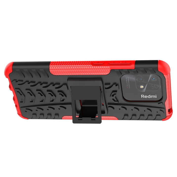 Funda para teléfono con textura de neumático TPU + PC con soporte, For Xiaomi Redmi 10C 4G global, For Motorola Moto G 5G 2022, For OPPO Realme 9i, For Xiaomi Redmi Note 11E 5G