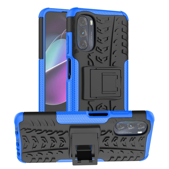 Funda para teléfono con textura de neumático TPU + PC con soporte, For Xiaomi Redmi 10C 4G global, For Motorola Moto G 5G 2022, For OPPO Realme 9i, For Xiaomi Redmi Note 11E 5G