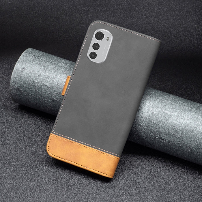 BF11 Estuche de piel para teléfono con tacto de piel a juego, For Motorola Moto E32 4G, For Xiaomi 12 Lite