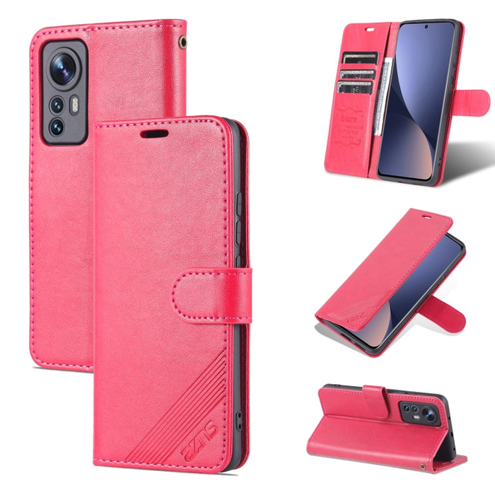 AZNS Estuche para teléfono de cuero con textura de piel de oveja, For vivo S15e, For Honor Play 30, For OPPO K10, For OPPO K10 Pro, For Xiaomi 12 Lite