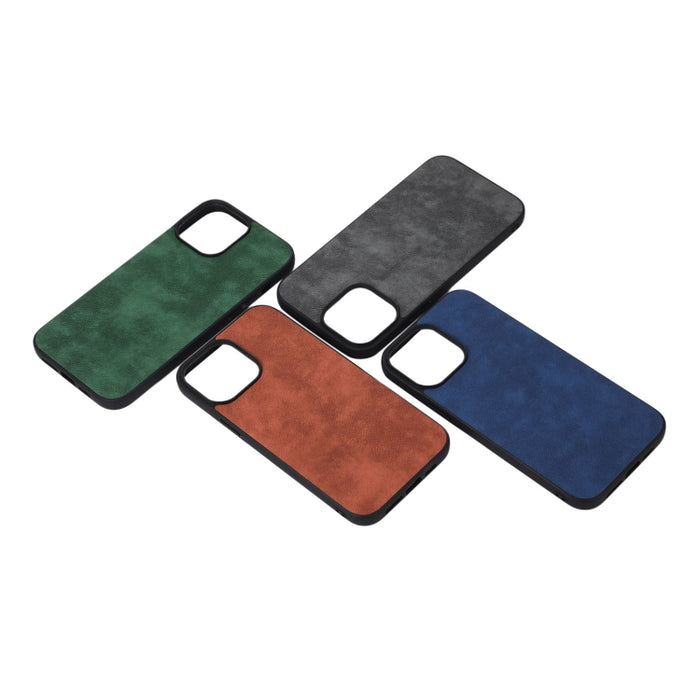 Funda de teléfono a prueba de golpes PU + TPU + PC con textura de Marruecos