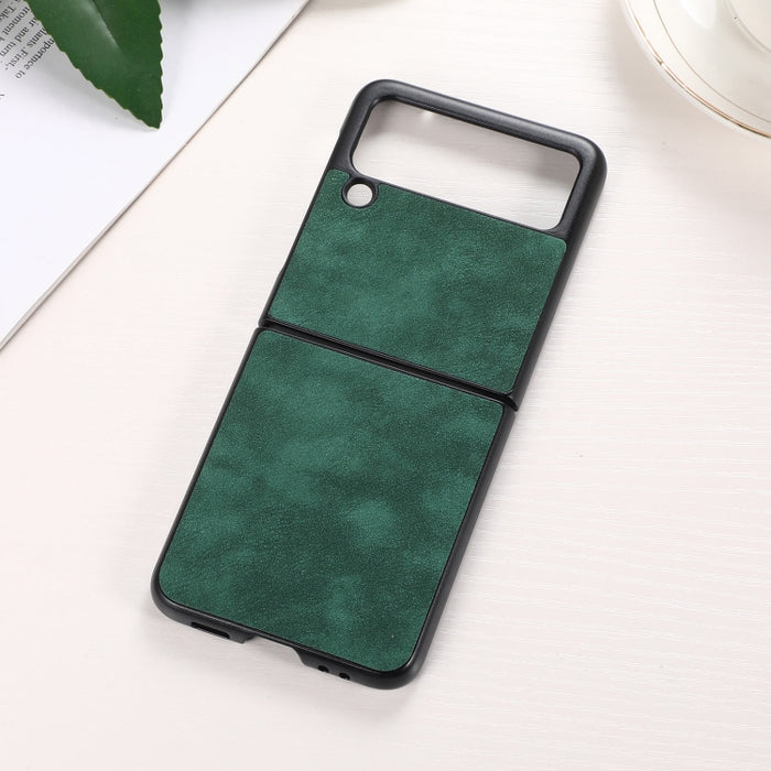 Funda de teléfono a prueba de golpes PU + TPU + PC con textura de Marruecos