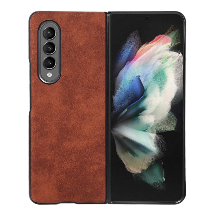 Funda de teléfono a prueba de golpes PU + TPU + PC con textura de Marruecos
