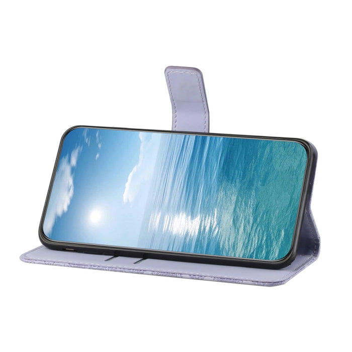 Estuche para teléfono de cuero con patrón en relieve de estilo étnico, For OPPO A96 5G, For OPPO Find X5, For OPPO Find X5 Pro, For OPPO Realme 9i, For OPPO Reno7, For Xiaomi Poco M4 Pro 5G, For Xiaomi Poco X4 Pro 5G, For Xiaomi 12 Lite