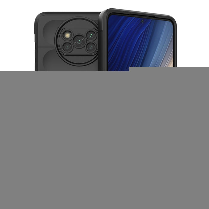 Magic Shield TPU + Estuche para teléfono de franela, For Xiaomi Poco X3 NFC