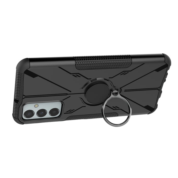 Armor Bear Funda para teléfono PC + TPU a prueba de golpes con anillo, For Motorola Moto G22, For Samsung Galaxy F23 / M23 5G, For Xiaomi Redmi 10C 4G, For Xiaomi Redmi Note 11E 5G