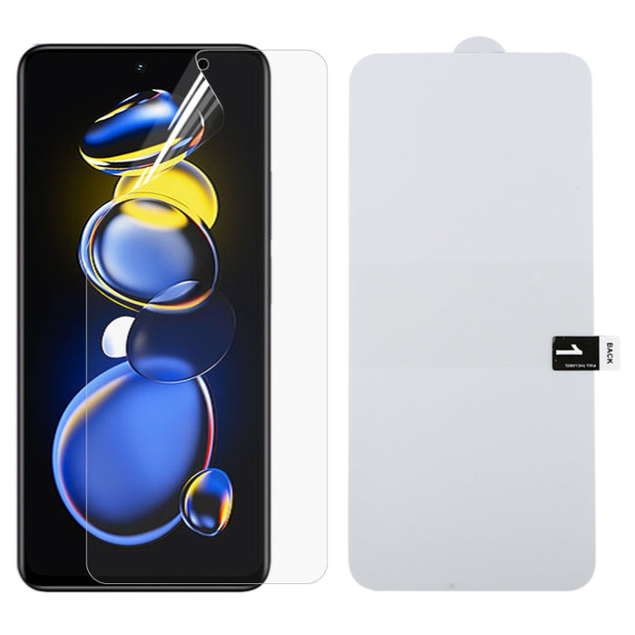 Protector de pantalla completa Película de hidrogel a prueba de explosiones, For Samsung Galaxy A13 / A23 5G (1 PC), For Samsung Galaxy A23 (1 PC), For Samsung Galaxy A73 (1 PC), For Xiaomi Redmi Note 11T Pro/11T Pro+ (1 PC)