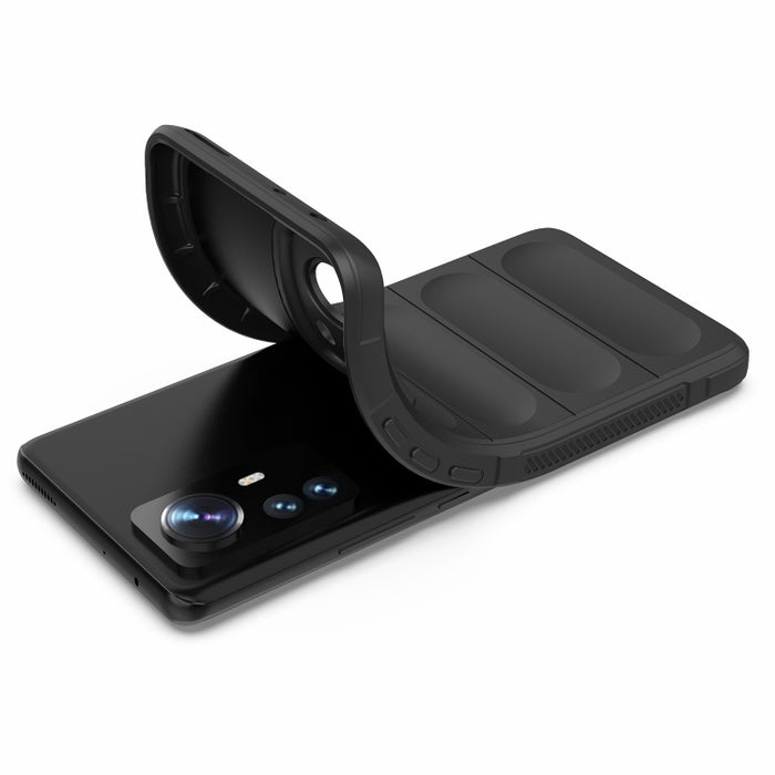 Magic Shield TPU + Estuche para teléfono de franela, For Xiaomi 12 Pro, For Xiaomi 12/12 Pro