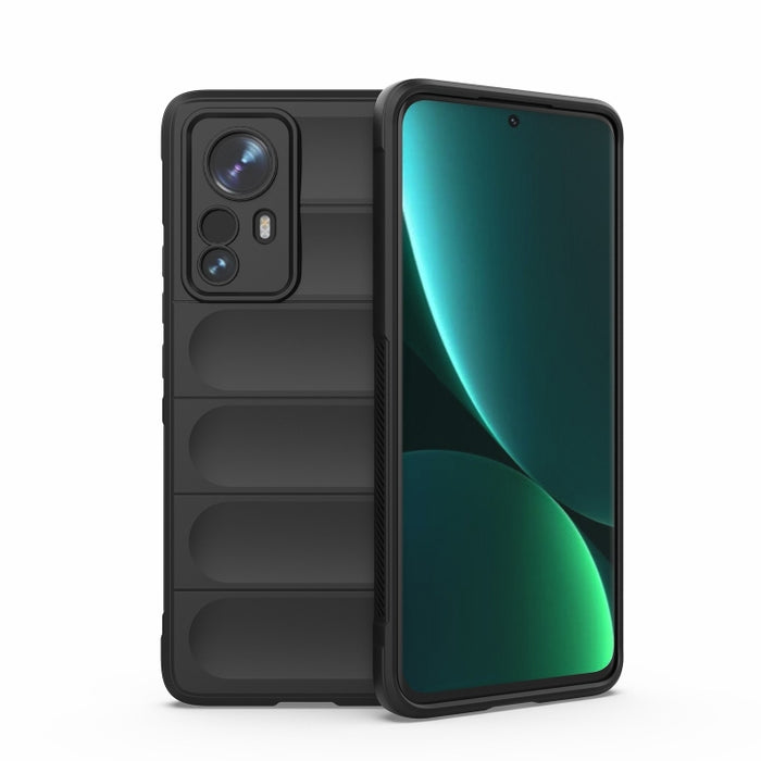 Magic Shield TPU + Estuche para teléfono de franela, For Xiaomi 12 Pro, For Xiaomi 12/12 Pro