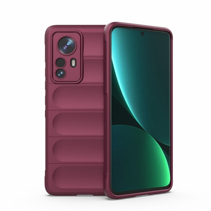 Magic Shield TPU + Estuche para teléfono de franela, For Xiaomi 12 Pro, For Xiaomi 12/12 Pro