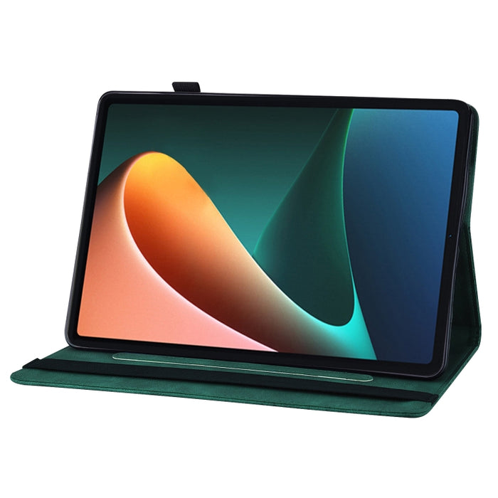 Funda para tableta de cuero con relieve de mariposa grande, For Xiaomi Pad 5, For Xiaomi Pad 5 Pro