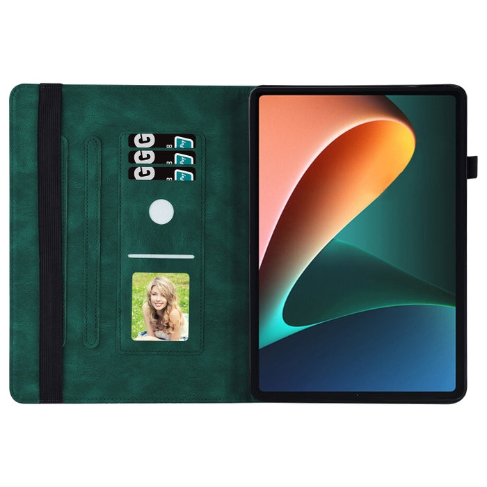 Funda para tableta de cuero con relieve de mariposa grande, For Xiaomi Pad 5, For Xiaomi Pad 5 Pro