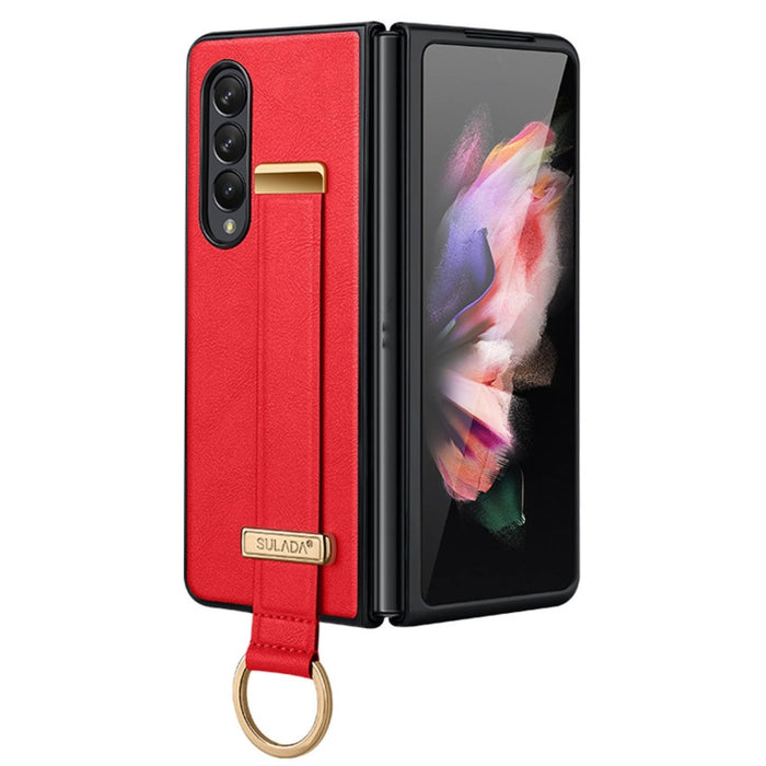 SULADA Cool Series PC + Funda para teléfono a prueba de golpes con textura de cuero, For Samsung Galaxy Z Fold3 5G, For iPhone 12, For iPhone 13, For Samsung Galaxy S22 5G, For Samsung Galaxy Z Fold2, For Samsung Galaxy Z Flip3, For iPhone 12 Pro      ...