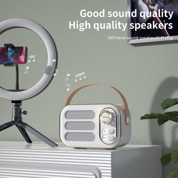 DW13 Mini Altavoz Bluetooth Inalámbrico Retro HIFI Portátil