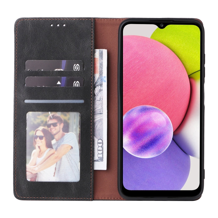 Estuche de cuero para teléfono con cierre de succión simple, For Samsung Galaxy A03s, For Samsung Galaxy A13 4G, For Xiaomi Redmi Note 11 4G International, For Xiaomi Redmi Note 11 Pro, For Samsung Galaxy A23, For Samsung Galaxy A73 5G                 ...